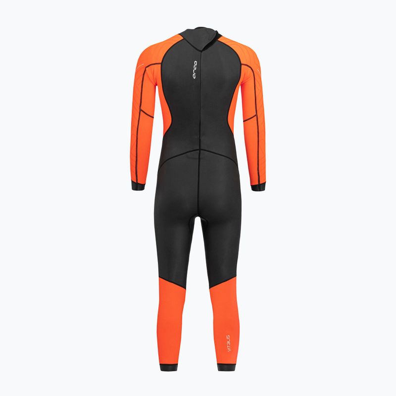 Moteriškas triatlono hidrokostiumas Orca Vitalis Openwater Hi Vis black 2