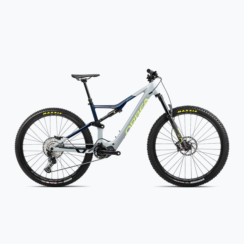 Orbea Rise H30 540Wh 2023 pilkas elektrinis dviratis M35518V6