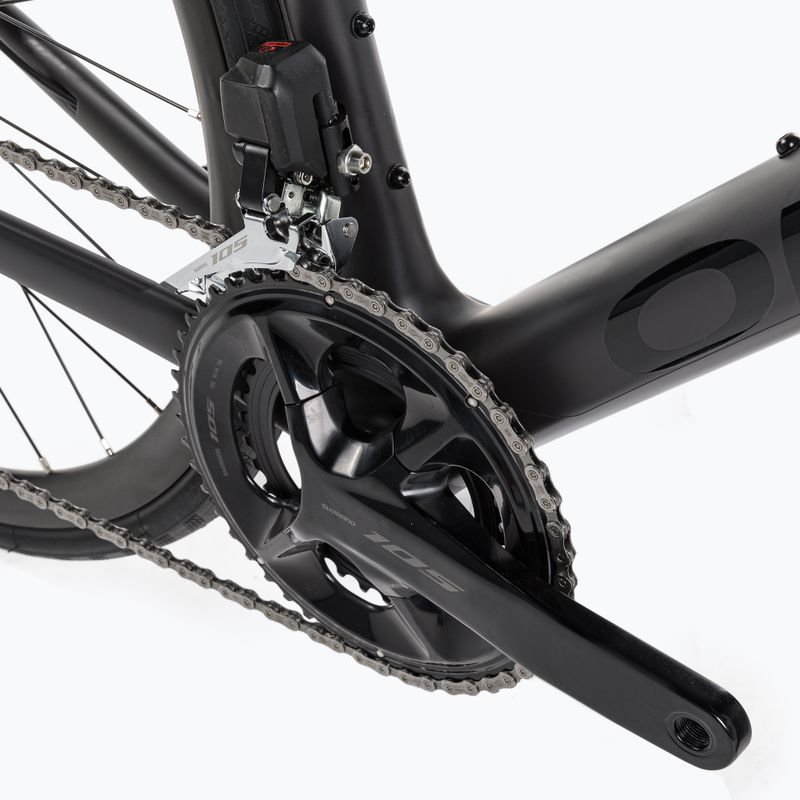Orbea Orca M30i vulcano/black black juodas kelių dviratis 10