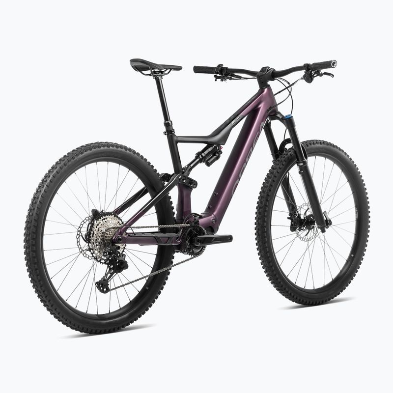 Elektrinis dviratis Orbea Rise H30 540Wh 2024 metallic mulberry/black 3