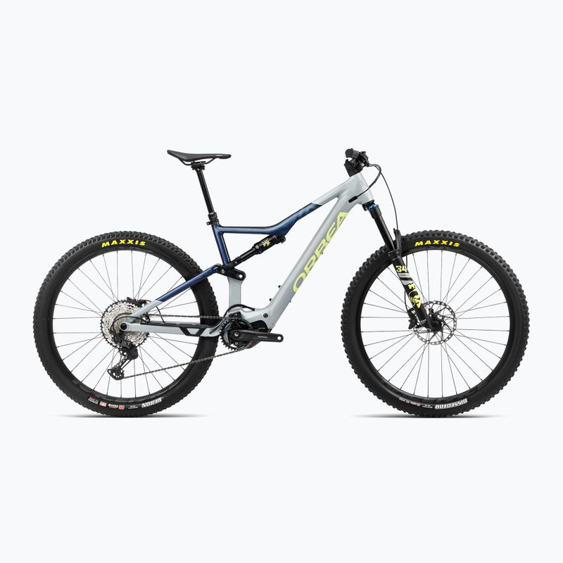 Elektrinis dviratis Orbea Rise H20 540Wh 2024 iceberg grey/moondust blue