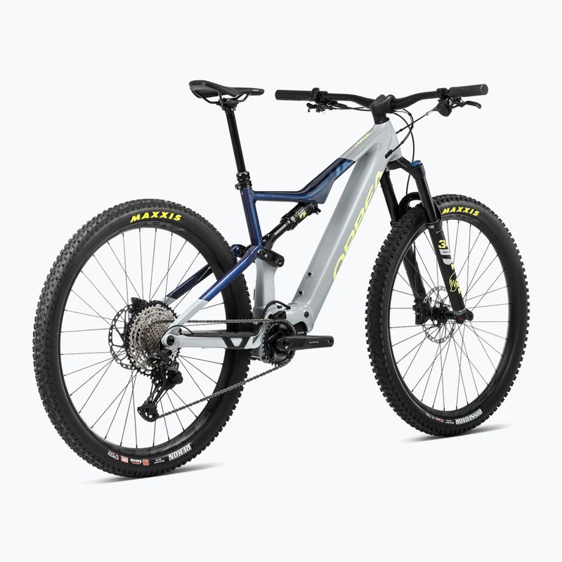 Elektrinis dviratis Orbea Rise H20 540Wh 2024 iceberg grey/moondust blue 3