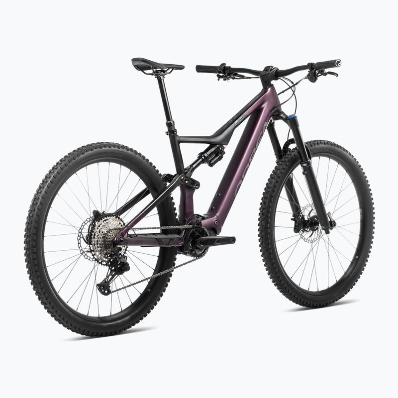 Elektrinis dviratis Orbea Rise H20 540Wh 2024 metallic mulberry/black 3