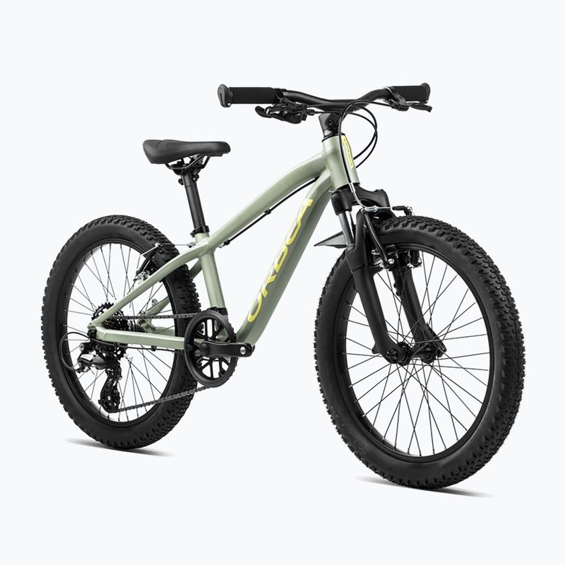 Vaikiškas dviratis Orbea MX 20 XC 2024 metallic green/yellow 2