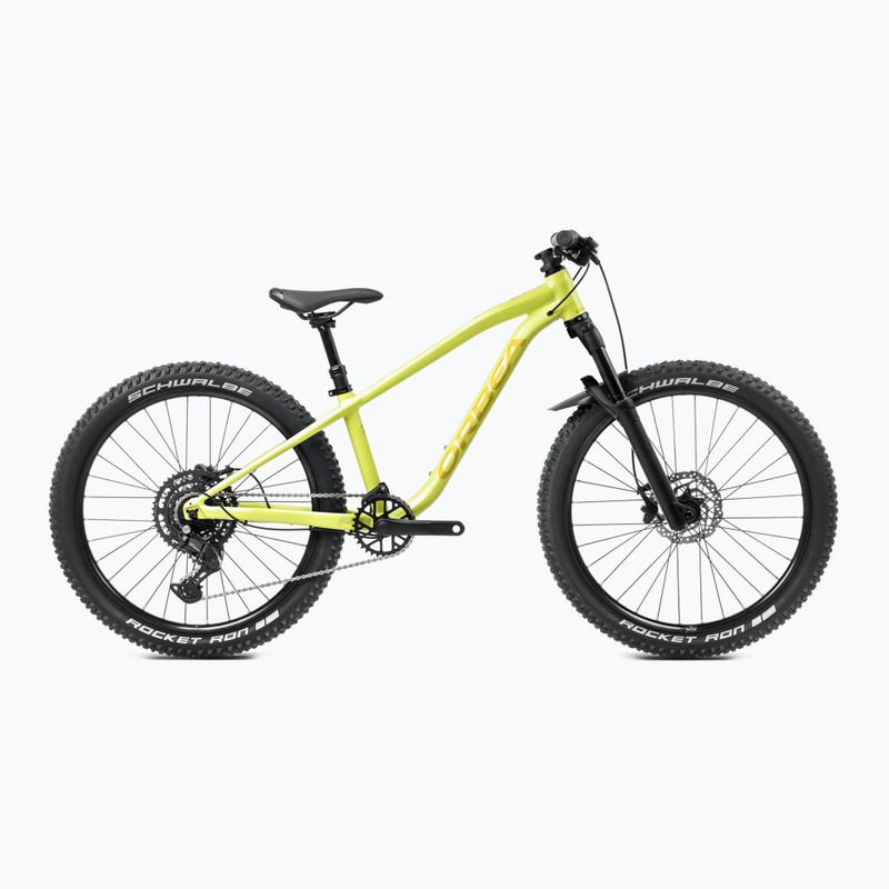 Vaikiškas dviratis Orbea Laufey 24 H10 2024 lime/yellow