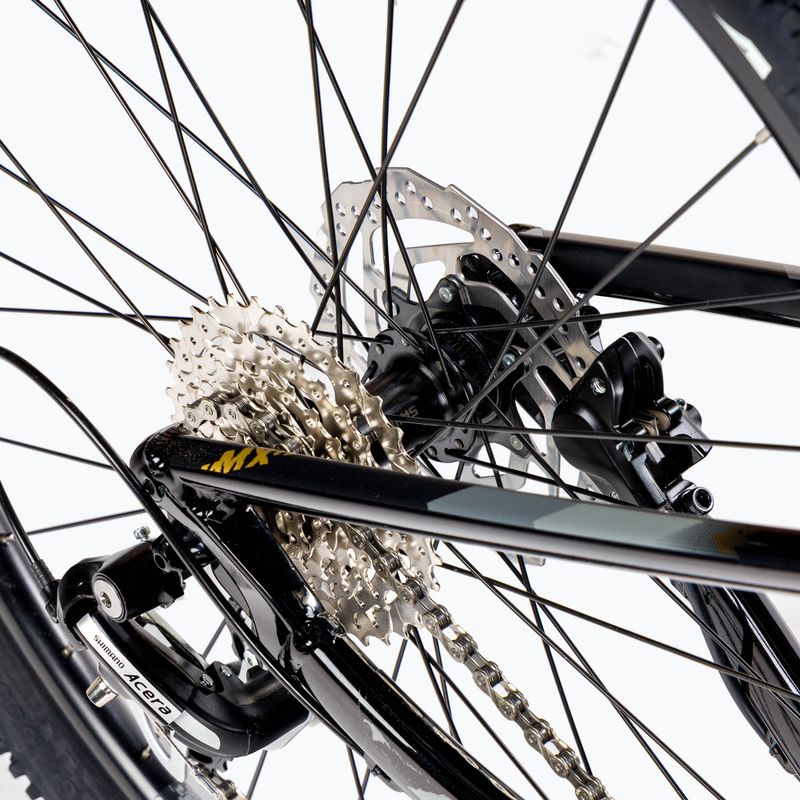 Orbea MX 27 50 kalnų dviratis juodas 5