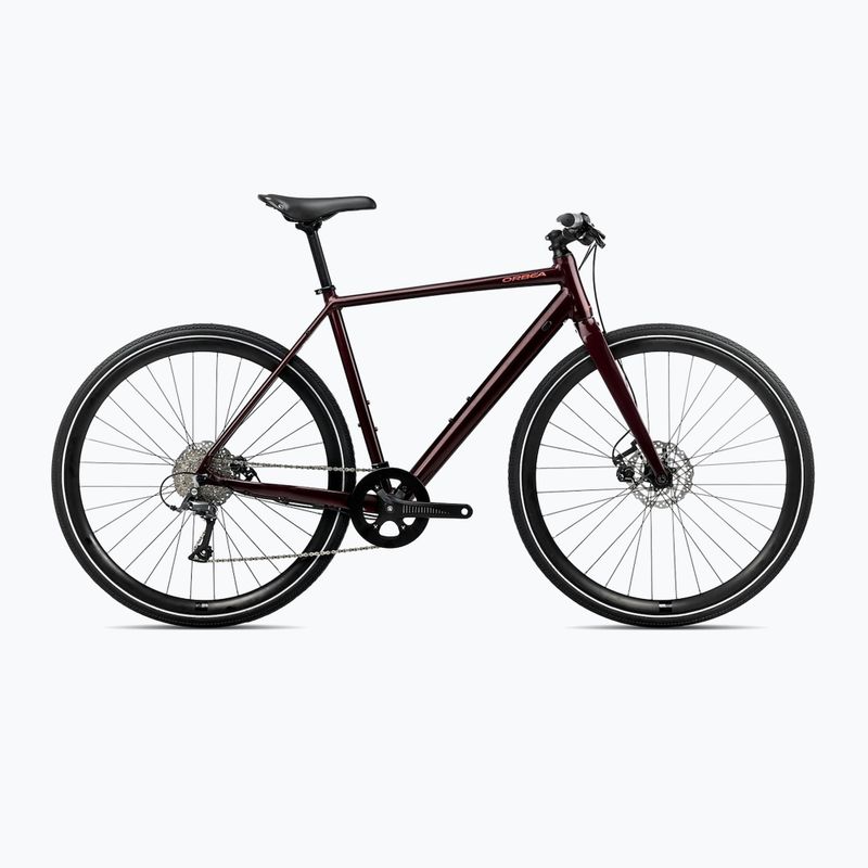 Miesto dviratis Orbea Vector 35 2025 metallic burgundy red