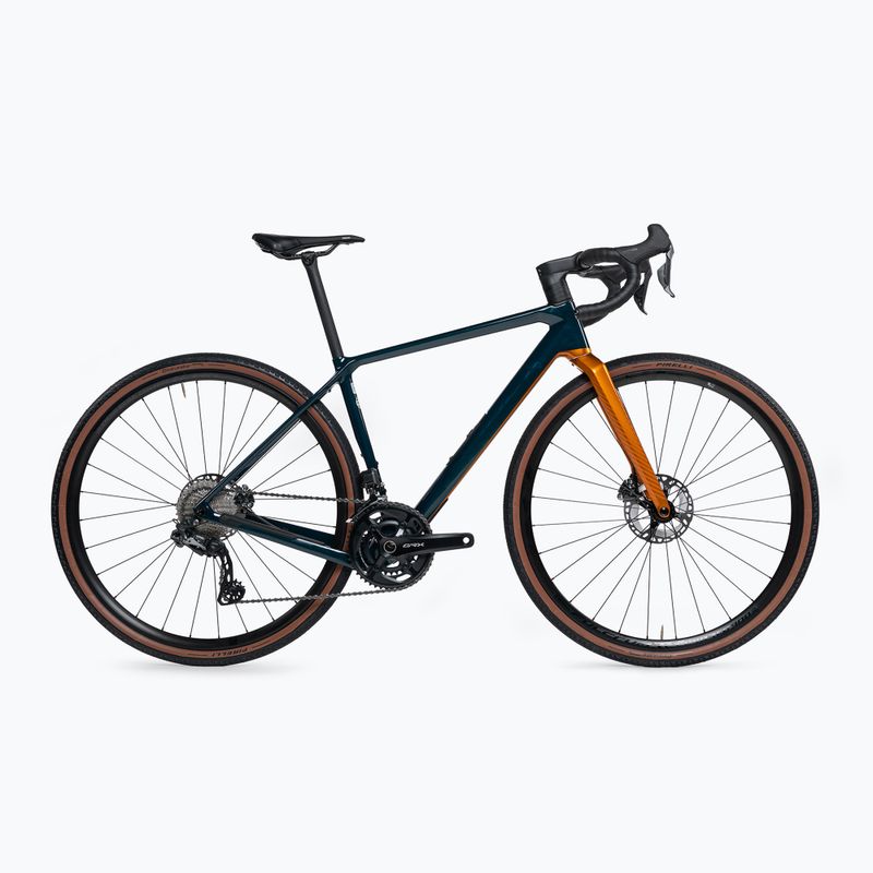 Orbea Terra M20i Team mėlynai oranžinis žvyrinis dviratis M11303AC