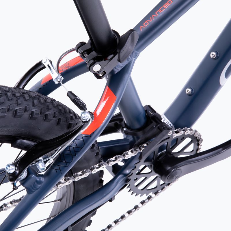 Orbea MX 20 Team vaikiškas tamsiai mėlynas dviratis 13