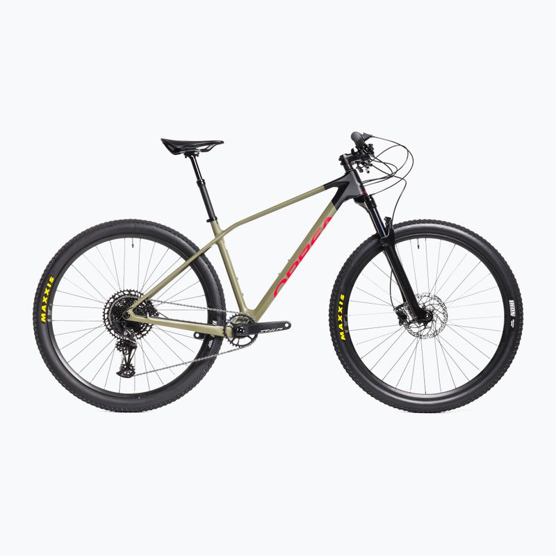 Orbea Alma M50-Eagle žalias kalnų dviratis M22116L5