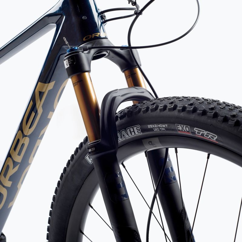 Orbea Alma M-Pro mėlynai auksinis kalnų dviratis M22518L8 8