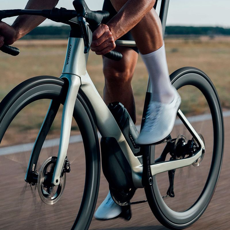 Orbea Orca Aero M31el LTD PWR kelių dviratis sidabrinės spalvos 19