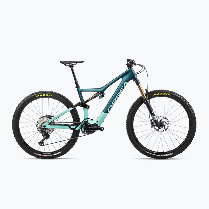 Elektrinis dviratis Orbea Rise M10 36V 360Wh green/ocean