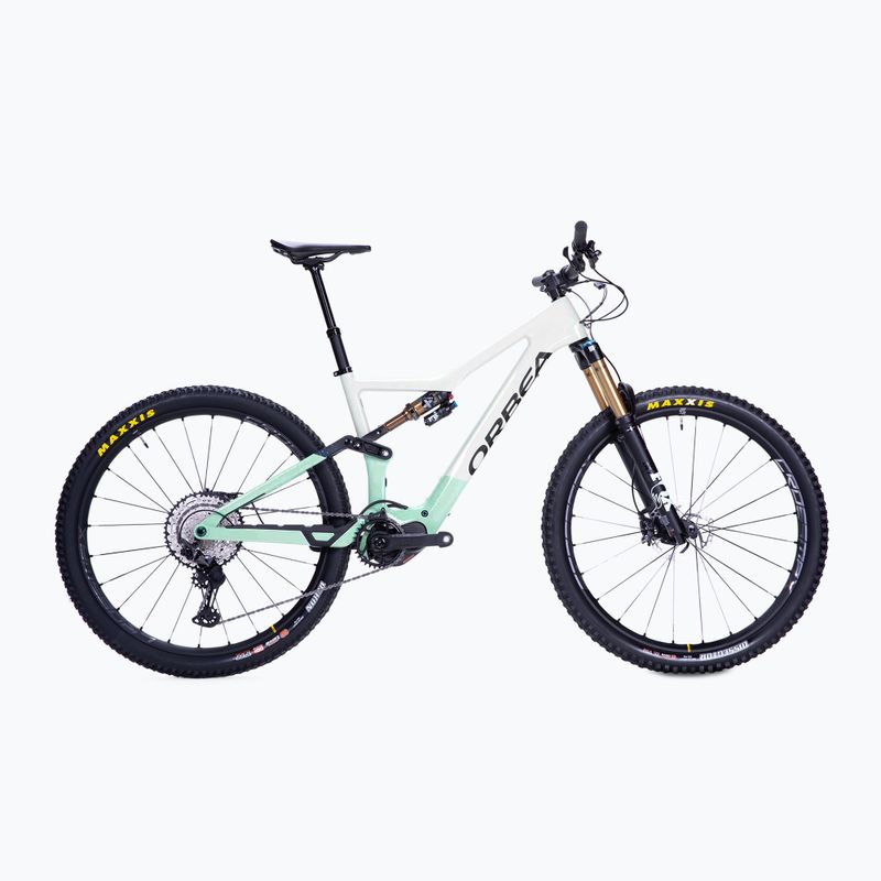 Orbea Rise M10 360Wh elektrinis dviratis baltas