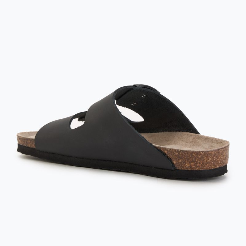 Moteriškos šlepetės Genuins Hawaii Oiled Leather black 3