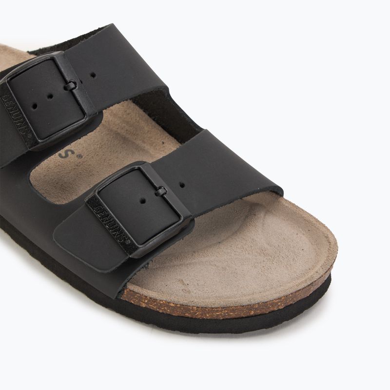 Moteriškos šlepetės Genuins Hawaii Oiled Leather black 7