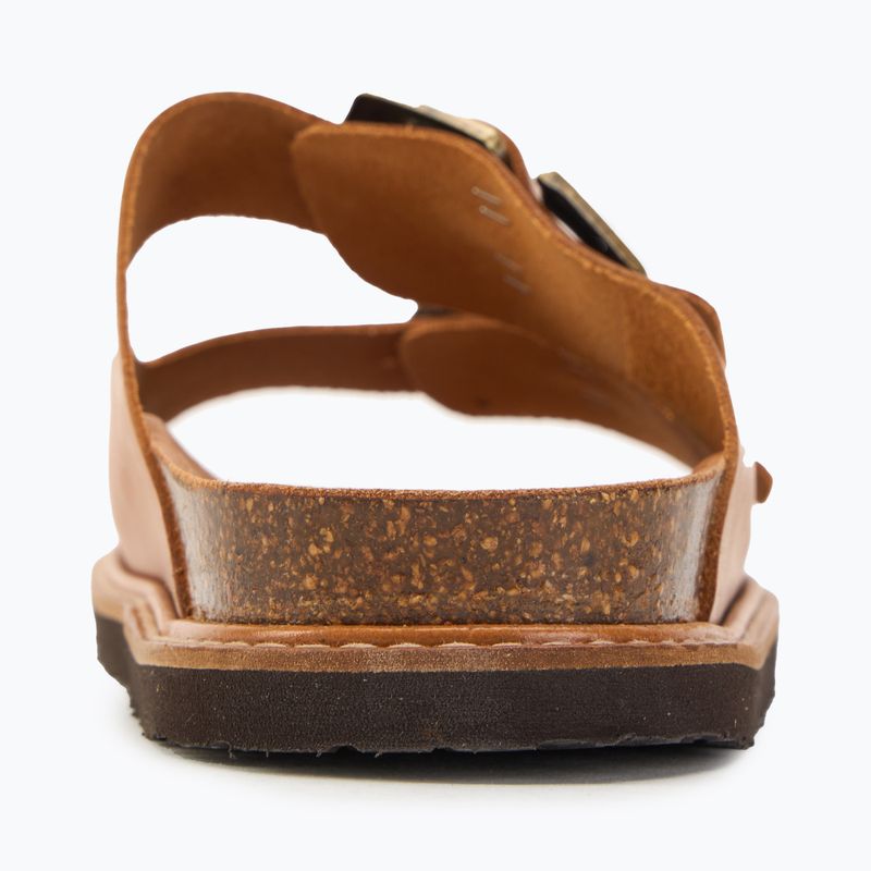 Moteriškos šlepetės Genuins Galia Leather Dress camel 6