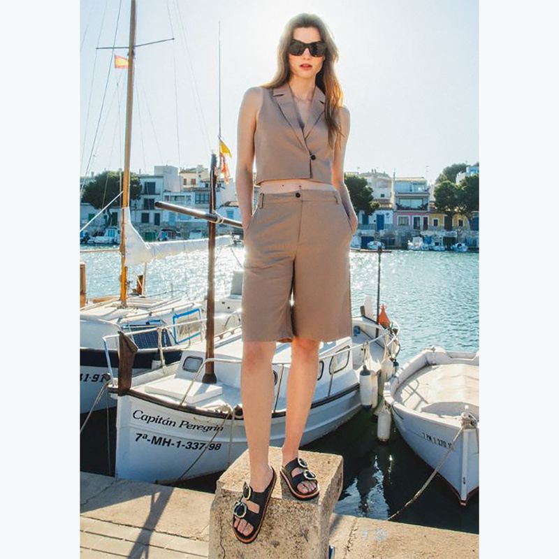 Moteriškos šlepetės Genuins Galia Leather Dress black 9