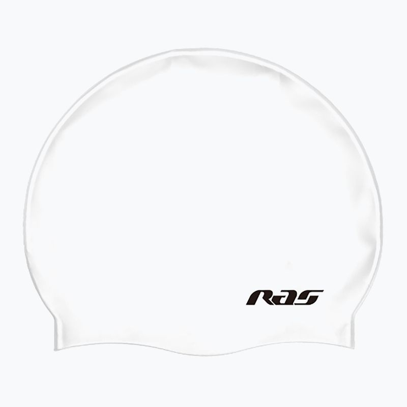 Plaukimo kepuraitė RAS Silicone white