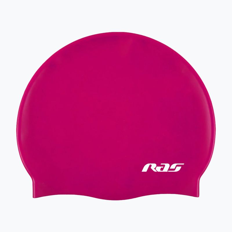 Plaukimo kepuraitė RAS Silicone pink