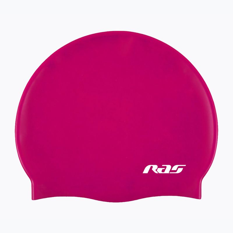 Vaikiška plaukimo kepuraitė RAS Silicone pink