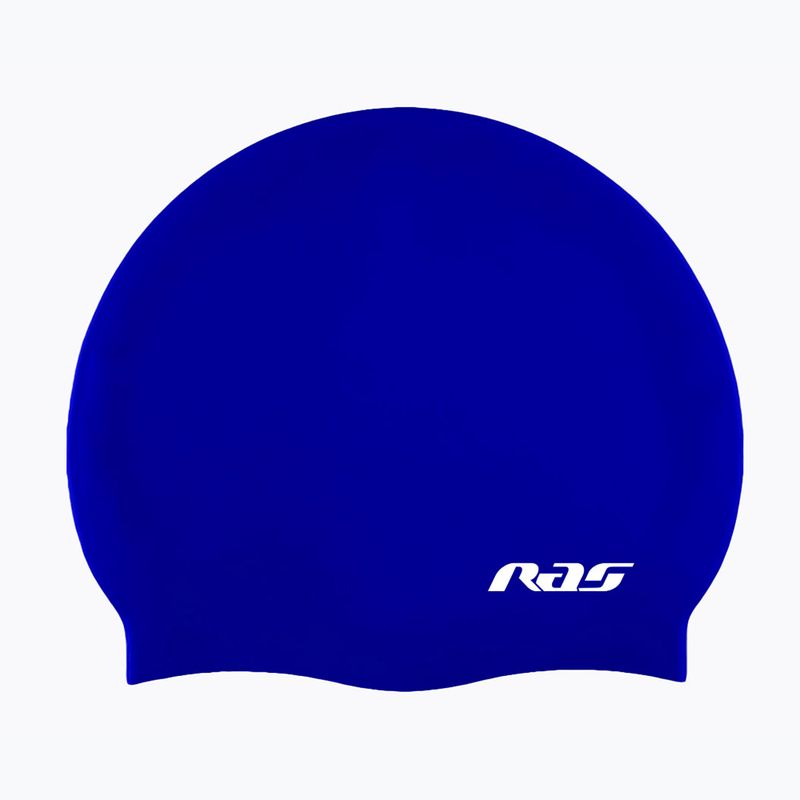 Vaikiška plaukimo kepuraitė RAS Silicone royal blue