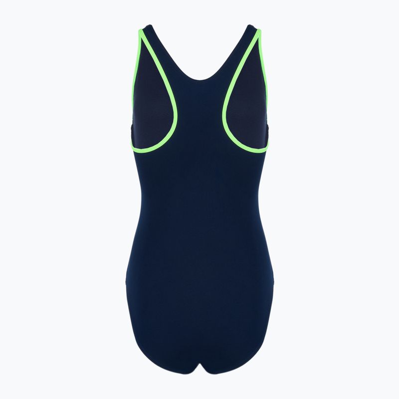 Moteriškas vientisas plaukimo kostiumas RAS Cleo Classic Back navy 2