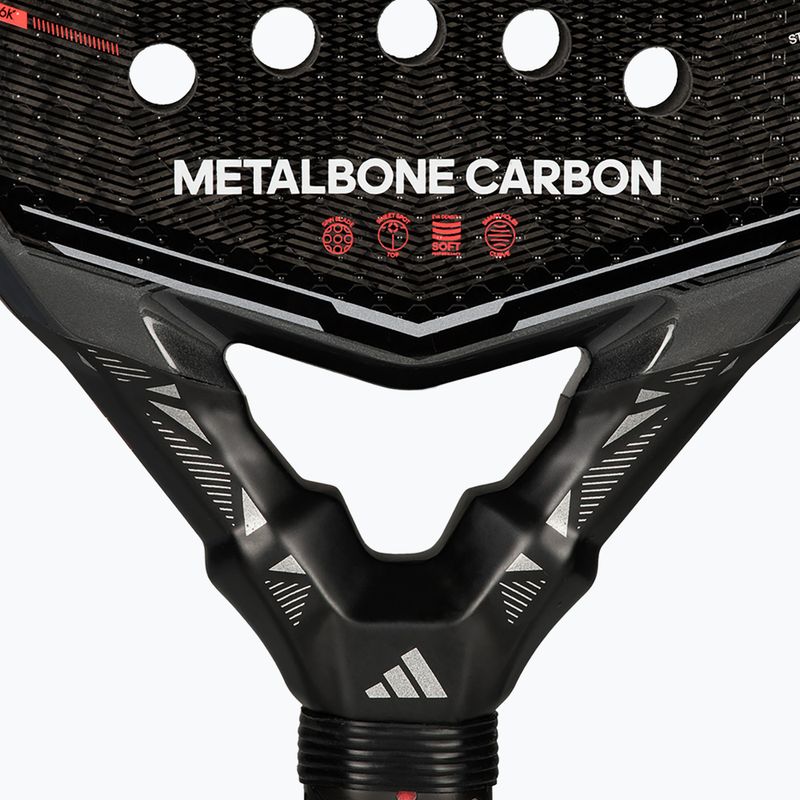 Padelio raketė adidas Metalbone Carbon 2026 black/red 7