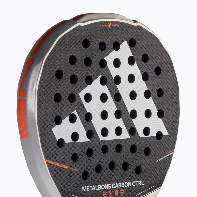 Padelio raketė adidas Metalbone Carbon CTRL 2026 white/black 6