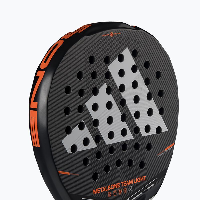 Padelio raketė adidas Metalbone Team Light 2026 black/white 5