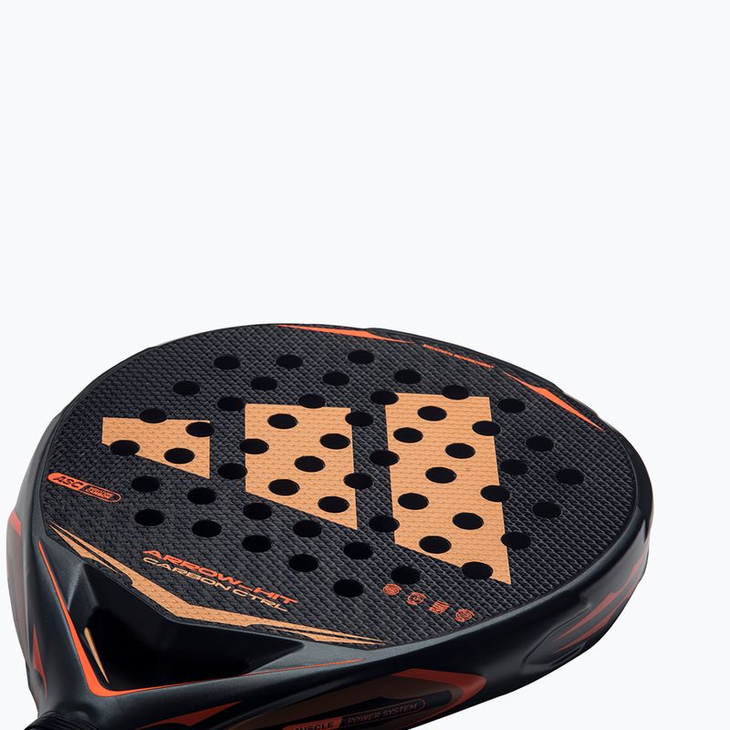 Padelio raketė adidas Arrow Hit Carbon CTRL anthracite/orange 6