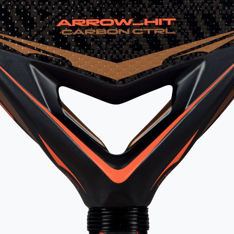 Padelio raketė adidas Arrow Hit Carbon CTRL anthracite/orange 7