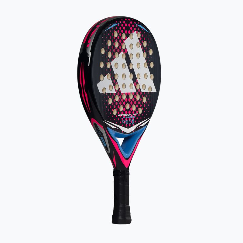Vaikiška padelio raketė adidas Arrow Hit Junior white/pink 2