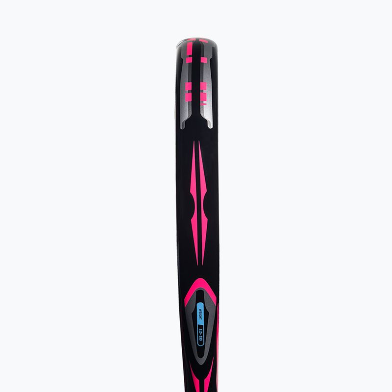 Vaikiška padelio raketė adidas Arrow Hit Junior white/pink 7