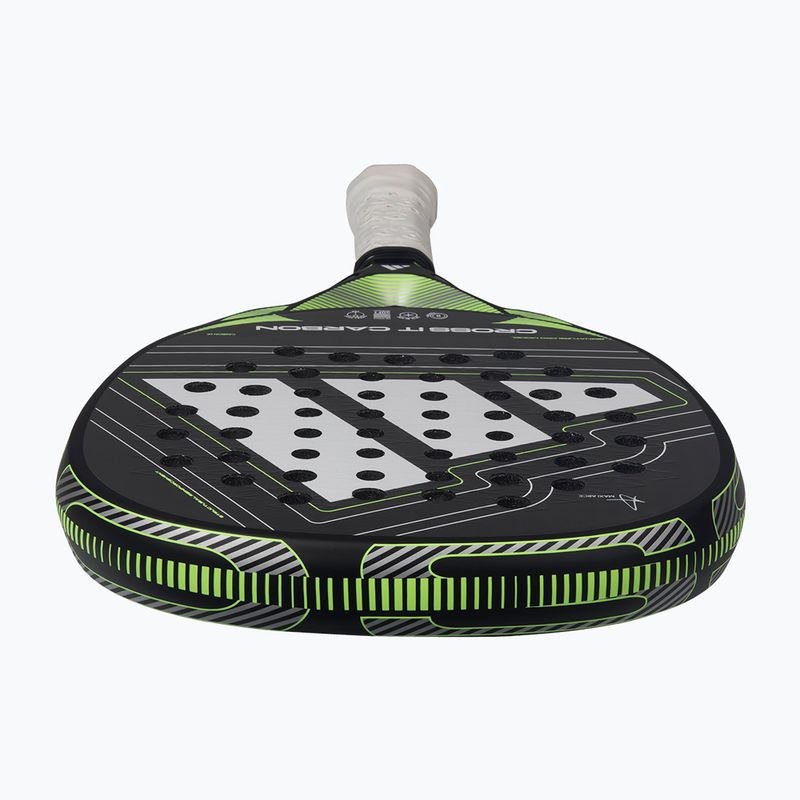 Padelio raketė adidas Cross IT Carbon 2026 black/lime 4