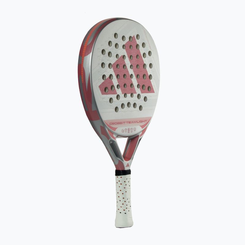 Padelio raketė adidas Cross IT Team Light 2026 white/pink 2