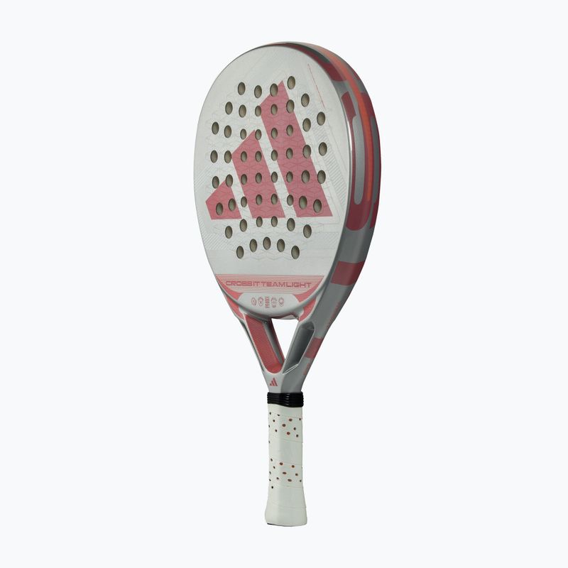 Padelio raketė adidas Cross IT Team Light 2026 white/pink 3