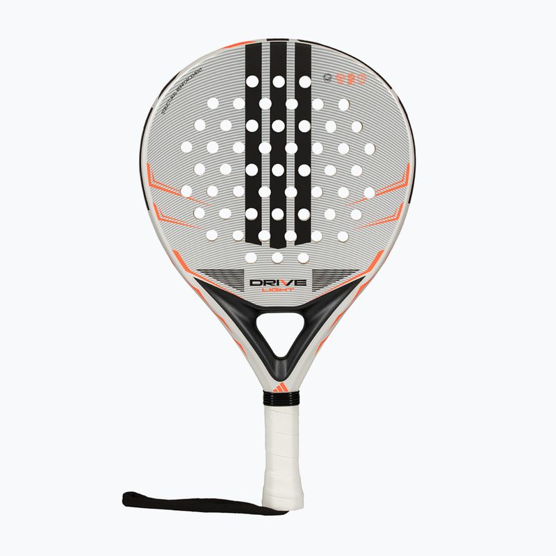 Padelio raketė adidas Drive Light 2026 white/orange