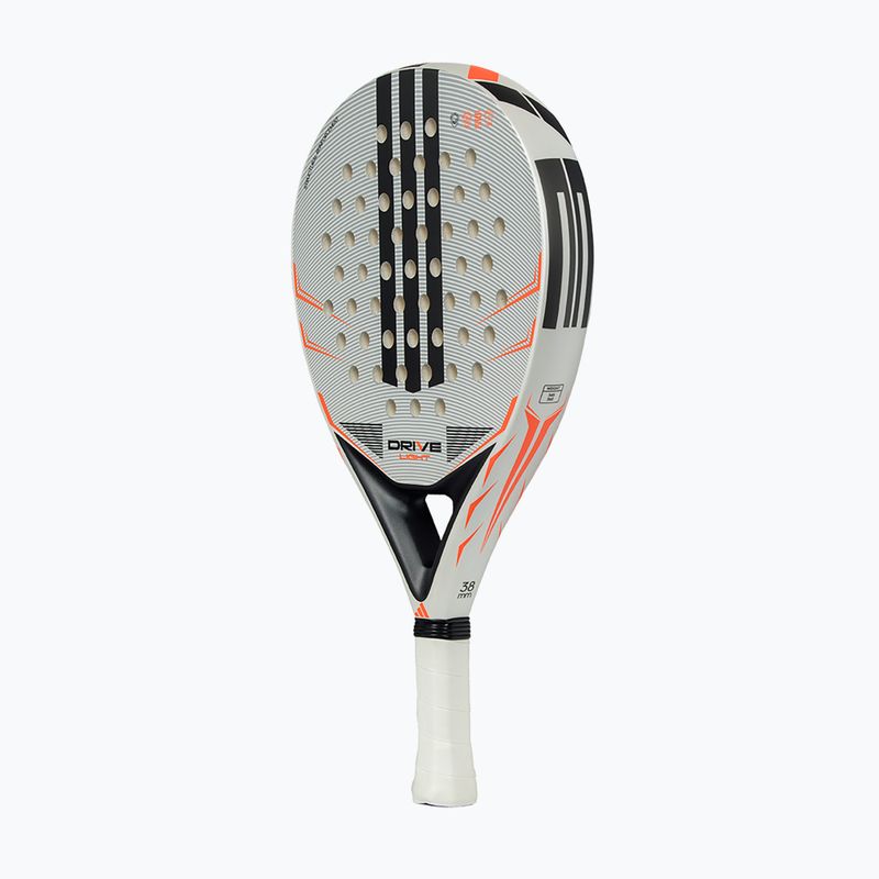 Padelio raketė adidas Drive Light 2026 white/orange 3
