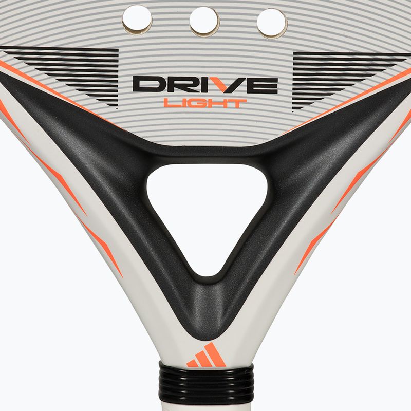 Padelio raketė adidas Drive Light 2026 white/orange 5