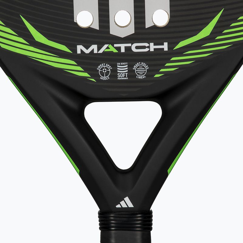 Padelio raketė adidas Match 2026 black/lime 5