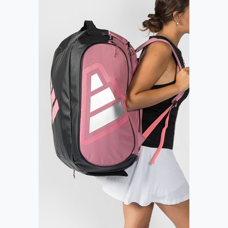 Padelio krepšys adidas Pro Tour Racket Bag 2026 70 l pink/black 5