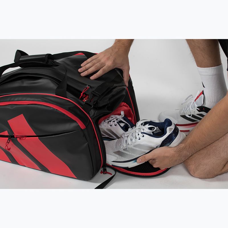 Padelio krepšys adidas Multigame Racket Bag Ale Galán 2026 black/red 7