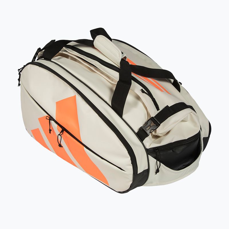Padelio krepšys adidas Multigame Racket Bag 2026 off white/orange 2