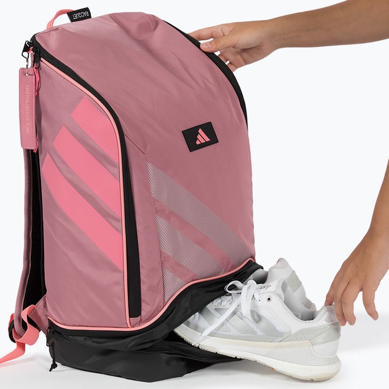 Padelio kuprinė adidas Pro Tour Martita Ortega 2026 40 l pink/black   7