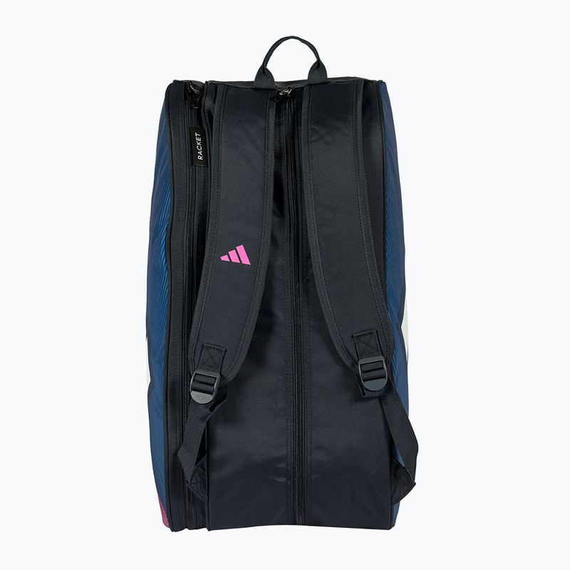 Padelio krepšys adidas Control Racket Bag 2026 blue/pink 4