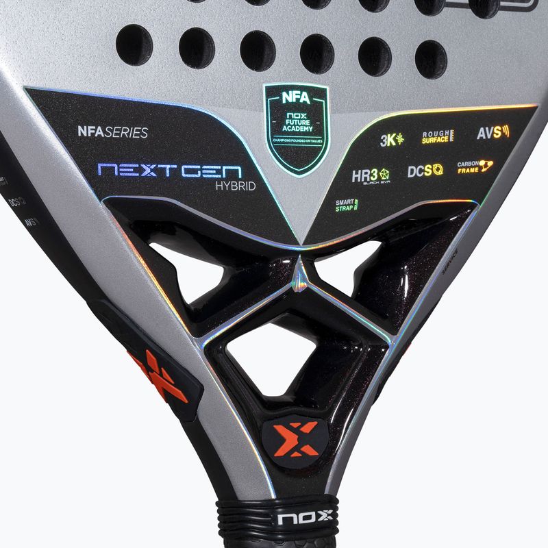 Padelio raketė NOX Nextgen Pro Hybrid 3K 6