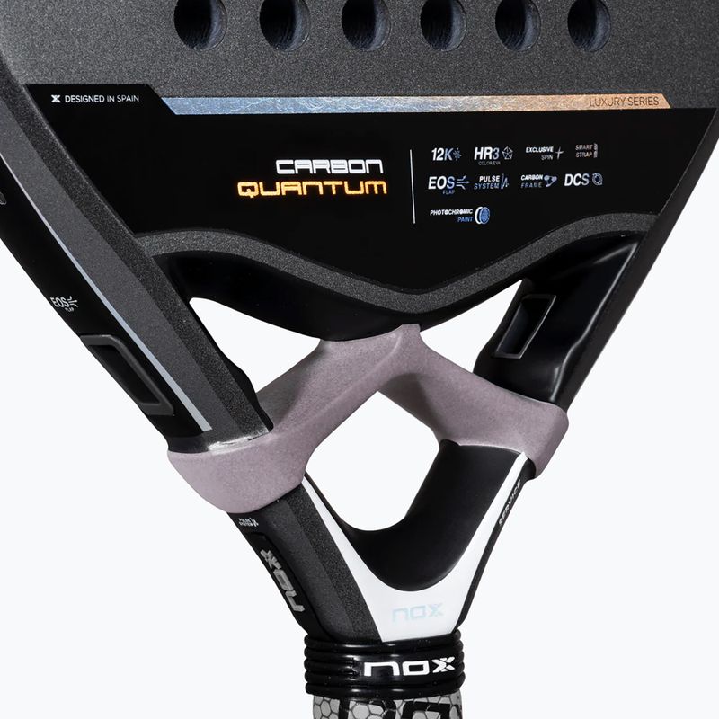 Padelio raketė NOX Quantum Carbon 12K 6
