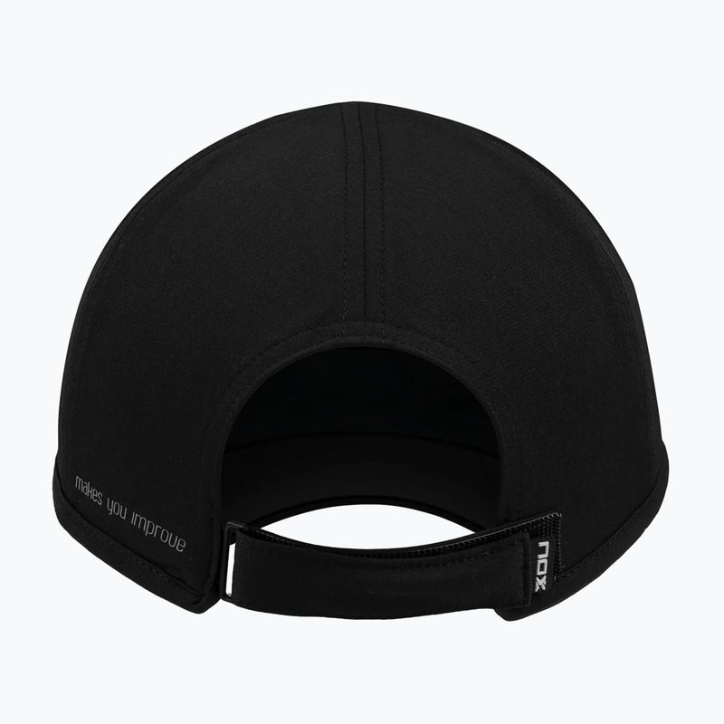 Kepurė su snapeliu NOX Cap black/white 4