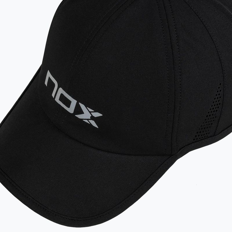 Kepurė su snapeliu NOX Cap black/white 5